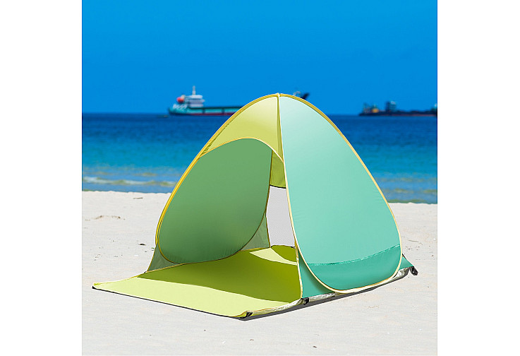 Детска Pop-Up Палатка GINGER HOME с UV Защита 50+ – Лека, Сгъваема, за Плаж и Градина, 165×150×110 см