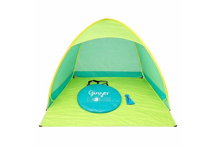 Детска Pop-Up Палатка GINGER HOME с UV Защита 50+ – Лека, Сгъваема, за Плаж и Градина, 165×150×110 см