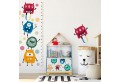 Комплект 4 броя стикери MONSTER за декорация на детска стая, стена, прозорец, мебели