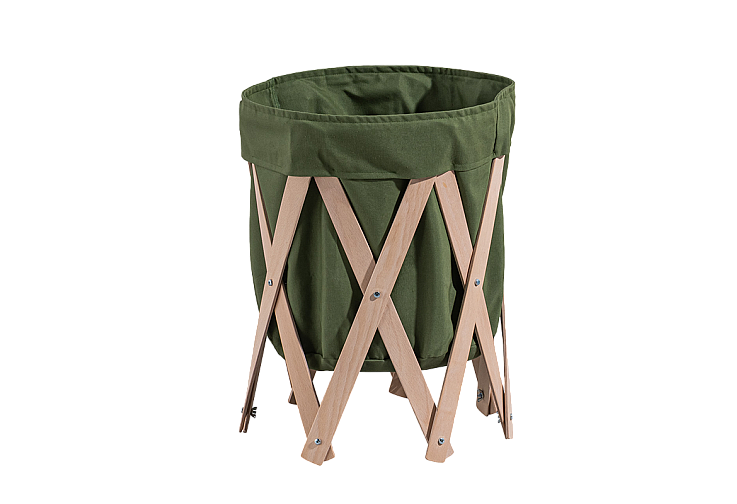 Кош за играчки MY HOUSE Woodba - зелен
