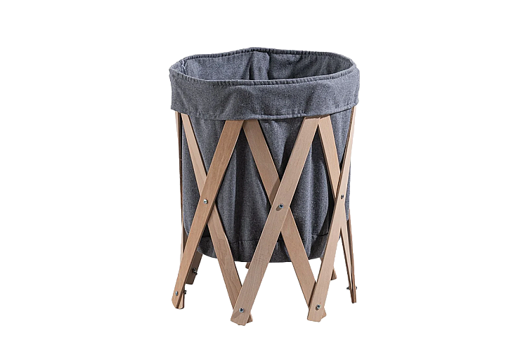 Кош за играчки WOODBA - сив