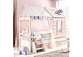 Детско легло къща PINK HOUSE - 90 х 200 - розово