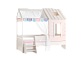 Детско легло къща PINK HOUSE - 90 х 200 - розово