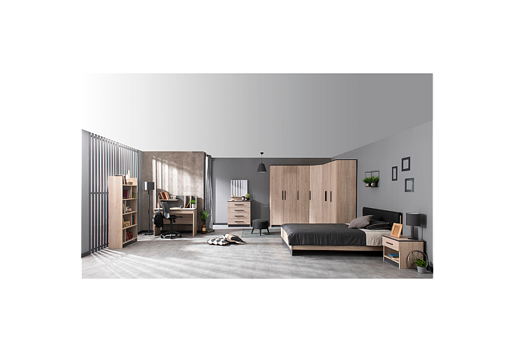 Детски двукрилен гардероб TORINO