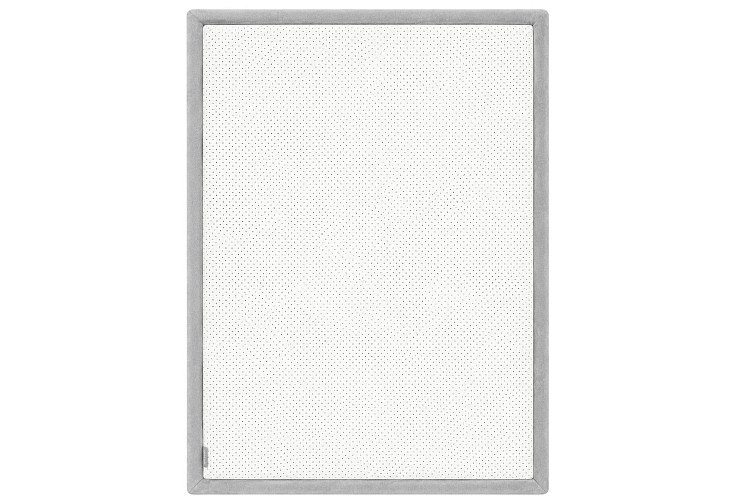 Детски мемори килим LOLLA, 150x200 см, 3,5 см дебелина, кадифено мек водоустойчив горен слой, мемори пяна, противохлъзгаща основа, сив