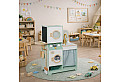 Детска Дървена Пералня 3 в 1 с Мивка с Течаща Вода и Сушилня GINGER HOME, 86×32×90 см