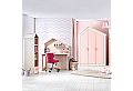 Трикрилен детски гардероб PINK HOUSE