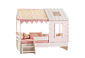 Детско легло къща PINK HOUSE - 90 х 200