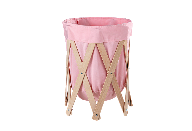 Кош за играчки WOODBA - розов