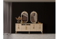 Конзолен шкаф със стенно огледало GOCEK