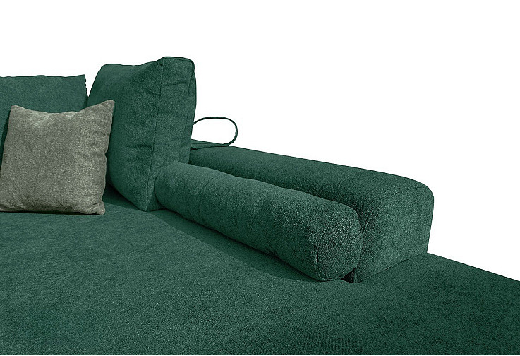Разтегателен ъглов диван с функция сън Микаела