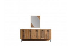 Конзолен шкаф със стенно огледало IZNIK