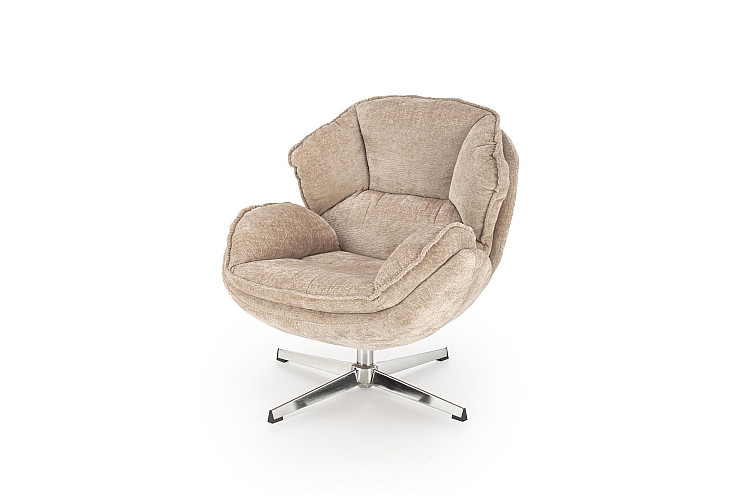 Фотьойл GUIDO бежово / сребърно