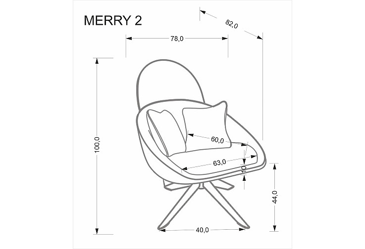 Фотьойл MERRY 2 капучино