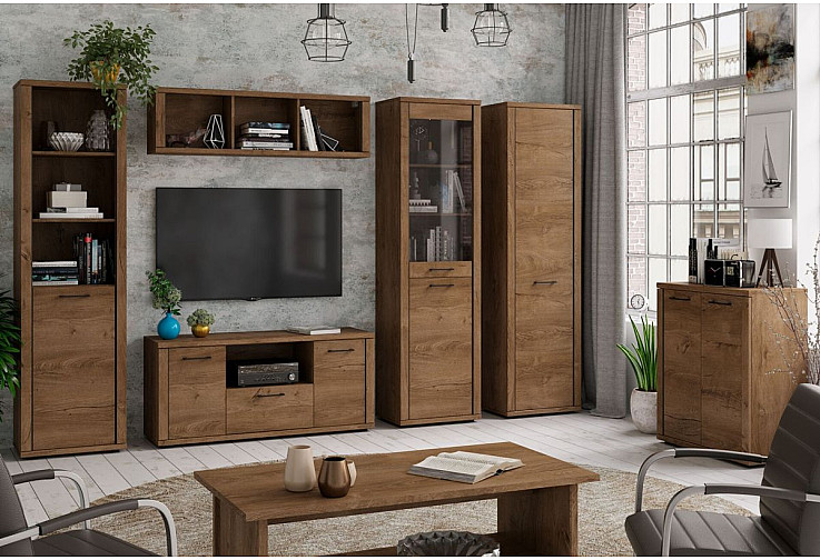 Холна маса CORDAN 120 дъб бургундски