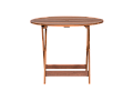Сгъваема дървена градинска маса ELIAS