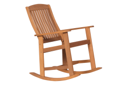 Люлеещ дървен градински стол NORA