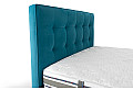 Тапицирано легло Boxspring Spark 10 Морско син