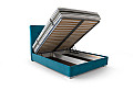 Тапицирано легло Boxspring Spark 10 Морско син