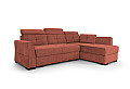 Ъглов диван Сидни керемидено червен Marta-07