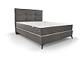 Тапицирано легло Boxspring сиво Avalon B2 Aria 17 K1 Black