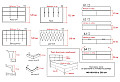 Тапицирано легло Boxspring сиво Avalon B2 Aria 17 K1 Black