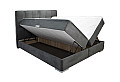 Тапицирано легло Boxspring сиво Belajio B4 Aria 17 K3