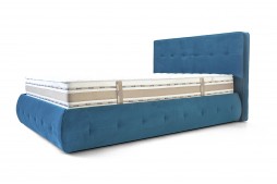 Тапицирано легло Дивна синьо Masserati Blue