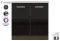 Долен кухненски шкаф за бордова мивка Елинор В3 80 см