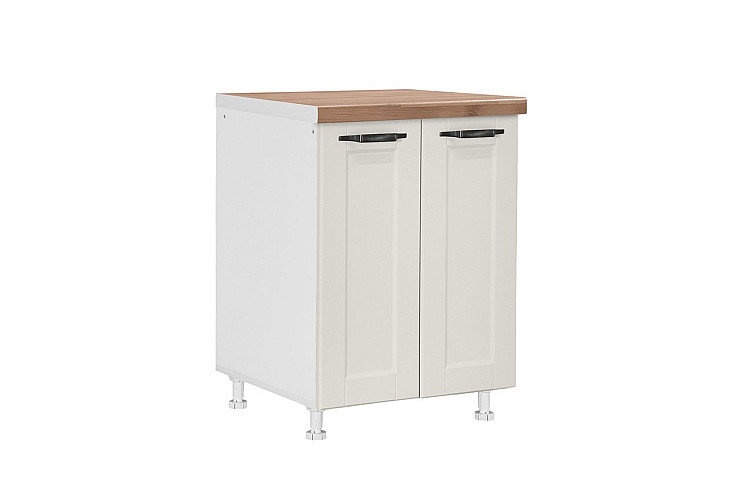Кухненски шкаф долен с две врати CONTEMPO D60 бежов
