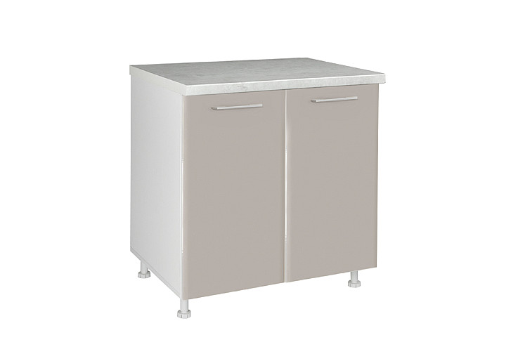 Кухненски шкаф долен с две врати IN MDF D80 кашмир гланц