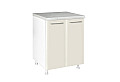 Кухненски шкаф долен с две врати IN MDF D60 бежов гланц