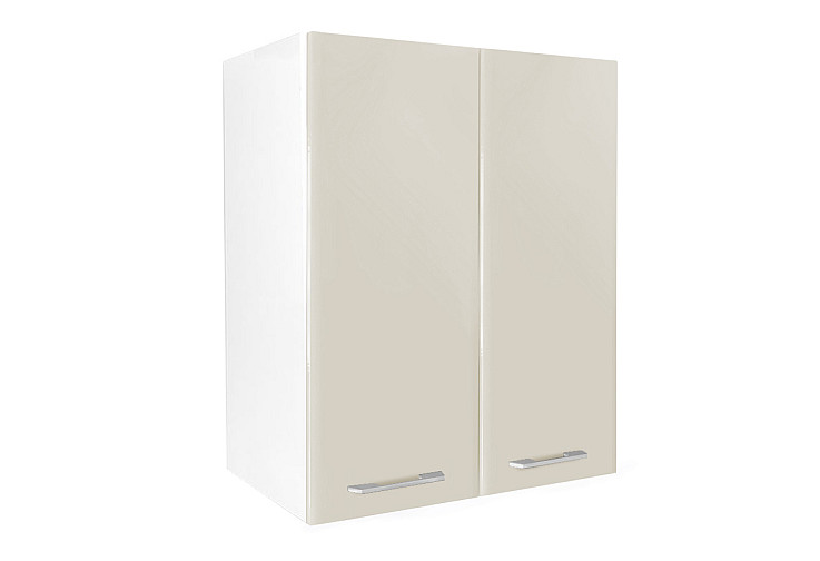Кухненски шкаф горен с две врати IN MDF V60 бежов гланц