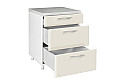 Кухненски шкаф долен с три чекмеджета IN MDF D60 3F бежов гланц