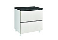 Кухненски шкаф долен с две чекмеджета LINA D80 2F PL-BOX