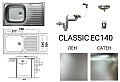 Кухненска мивка алпака Classic EC140