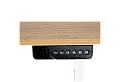Ергономично регулируемо бюро КАРМЕН CR- 4825 - бук-бял