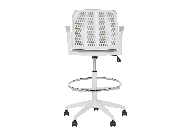 Работен офис стол КАРМЕН 7556 W - светлосив