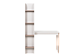 Бюро с етажерка CORTES - капучино