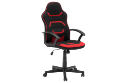 Геймърски стол КАРМЕН 6309 - черен - червен