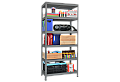 Метален стелаж HARD 180x100x40 см, до 130 кг на рафт - сив