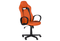 Геймърски стол КАРМЕН 7525 R - оранжево - черен