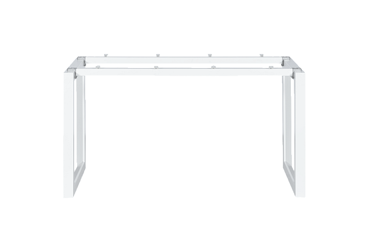 Метална рамка за бюро КАРМЕН CR-1902 GR - бяла