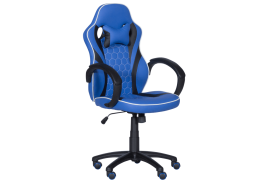 Геймърски стол КАРМЕН 6303 - син-черен
