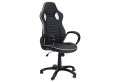 Геймърски стол КАРМЕН 7502 - черно-бял