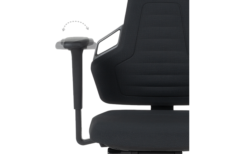 Индустриален ергономичен стол BIMOS NEXXIT 3 - 9031 - черен