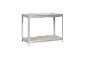 Метален стелаж MEGA 87x160x60 см, до 600 кг на рафт - цинк