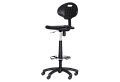 Работен офис стол КАРМЕН 7555 - черен