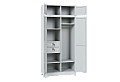 Метален шкаф КАРМЕН CR-1229 GR - сив