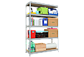 Метален стелаж STAR PL 213x120x60 см, до 250 кг на рафт - цинк